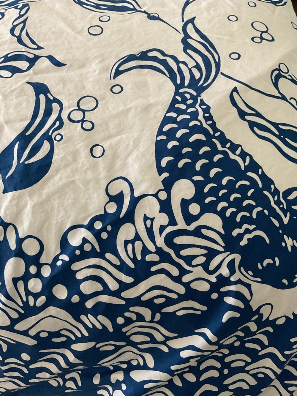 Pottery Barn duvet/sham set “Koi in Pond” or “KOI” - Picture 3 of 8